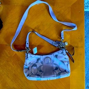 New Lilac Purple Coach bag